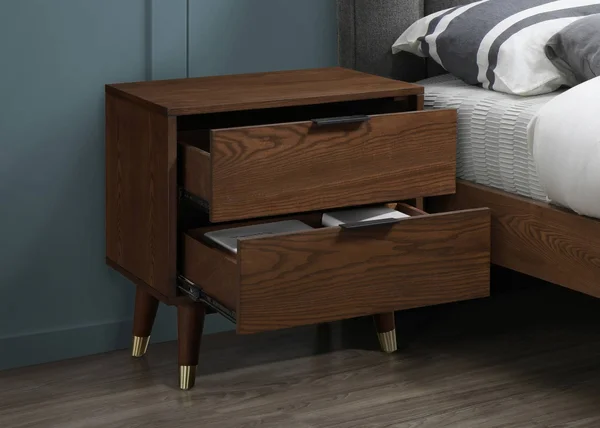 Meridian Furniture Vance Walnut Night Stand