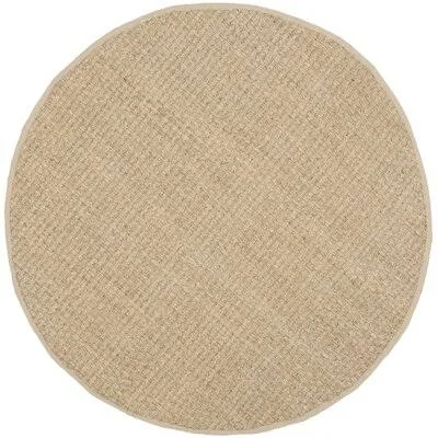 Richmond Bamboo Slat/Seagrass Natural Area Rug Beachcrest Home Rug Size: Round 4&