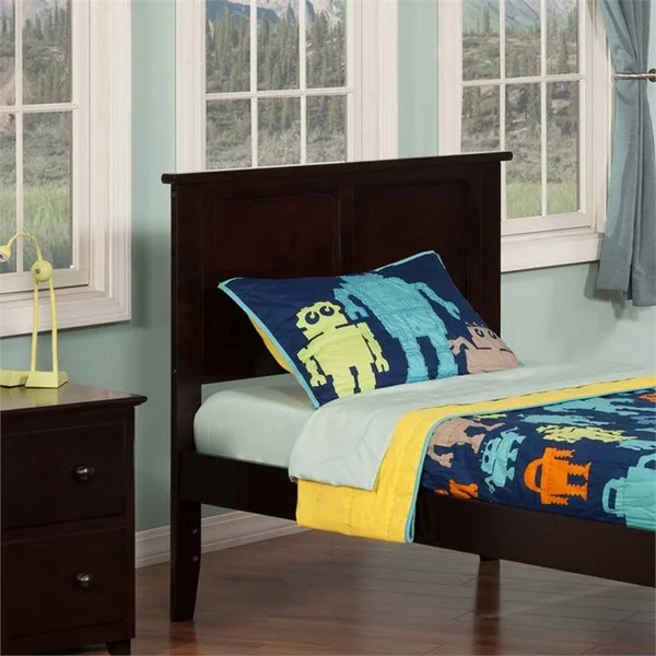 Leo & Lacey Twin Panel Headboard in Espresso - LL-1652720