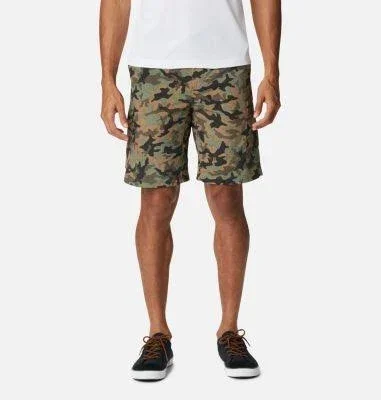 Columbia Men's Silver Ridge Printed Cargo Short - Size 42 - GreenCamo