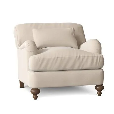 Wivenhoe 39x22 W Armchair Birch Lane Body Fabric: Bihar Natural