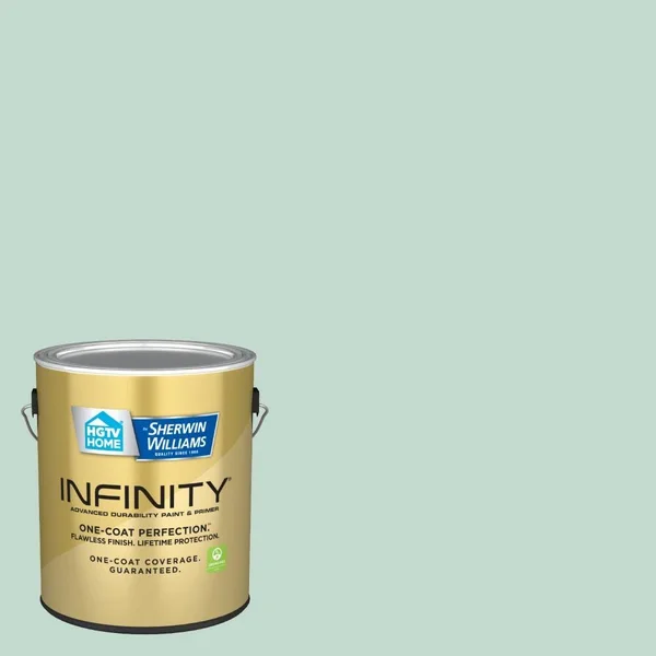 HGTV Home by Sherwin-Williams Infinity Eggshell Breaktime Hgsw2297 Interior Paint (1-Gallon) - HGSW2297-636007