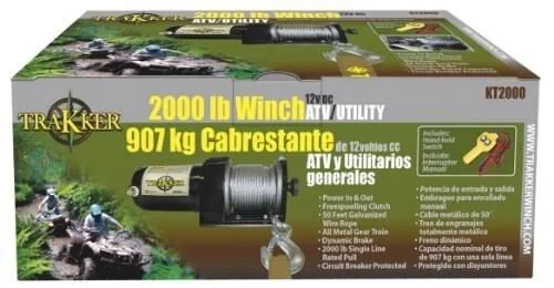 Keeper, KT2000 Electric Winch 2000lb