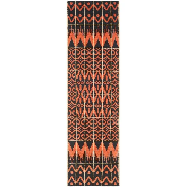 Safavieh Kenya KNY609A Orange, Black 6' x 9' Area Rug