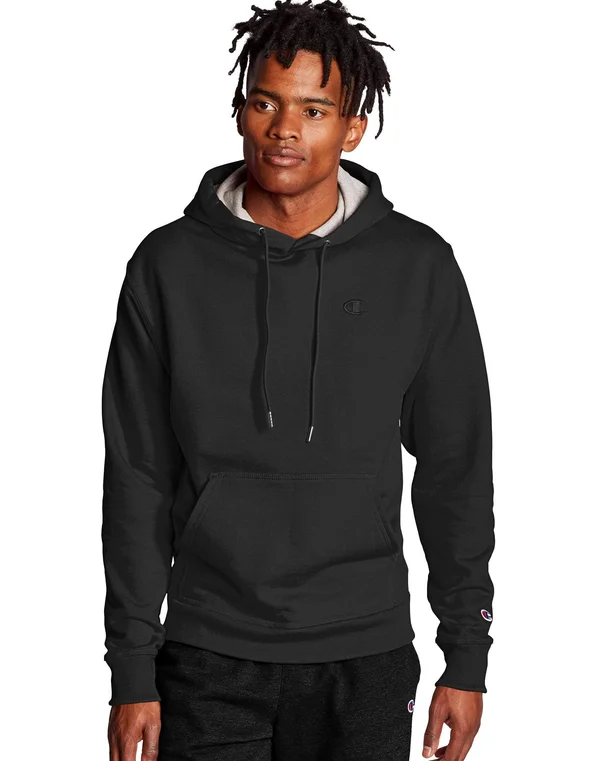 Champion Men's Powerblend Fleece Hoodie - Cargo Olive