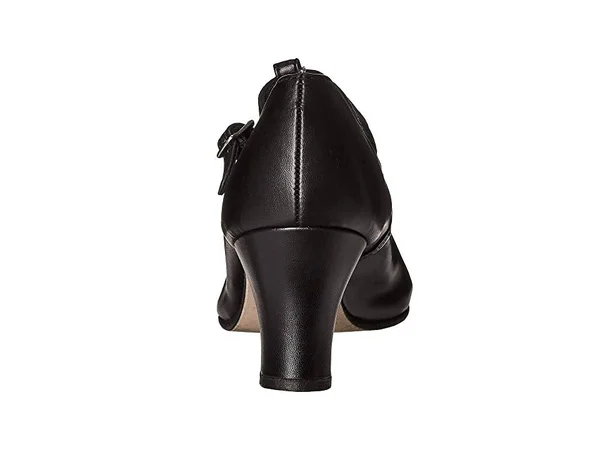 Capezio Jr. Footlight T-Strap Character Shoe - Black