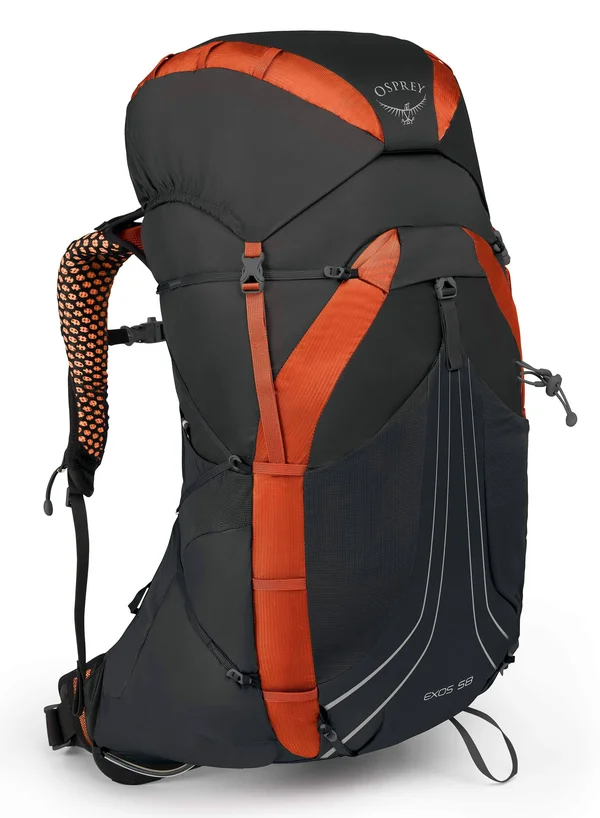 Osprey Exos 58 - Blaze Black