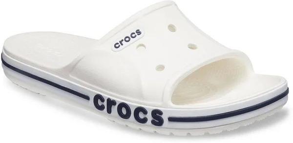 Crocs White Bayaband Slide