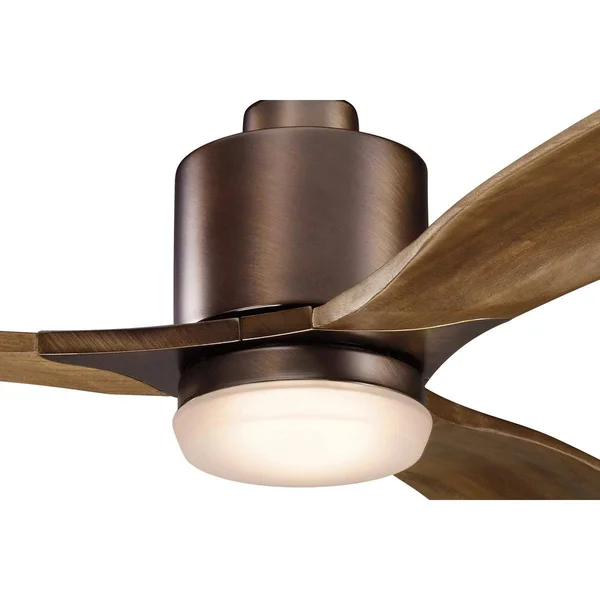 Kichler Ridley II LED 52x22 Ceiling Fan - Brushed Stainless Steel - 300027BSS