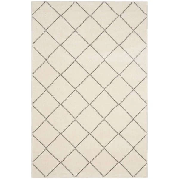 Safavieh Tunisia Creme & Brown 9& x 12& Rug