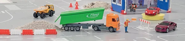 Siku Truck with Trailer and Roof