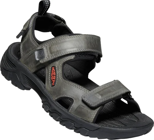 Keen Men's Targhee III Open Toe Sandal - 13 - Grey, Black