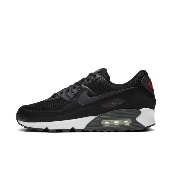 Nike Men's Air Max 90 Casual Shoes in Black/Black Size 8.0 - Leather