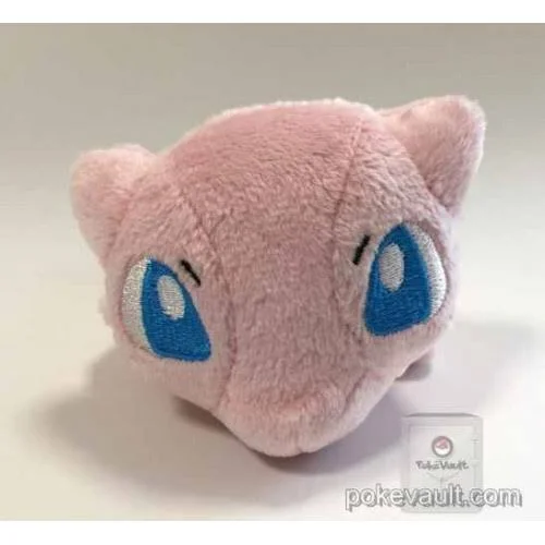 Pokemon Center 2015 Kuttari Series #3 Mew Bean Bag Plush Toy (Awake Version)