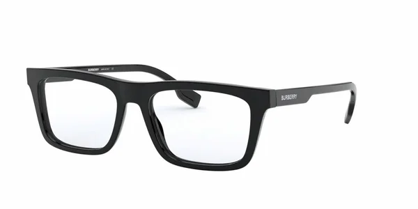Burberry BE2298 Eyeglasses, 52-17-145, 3001 Black
