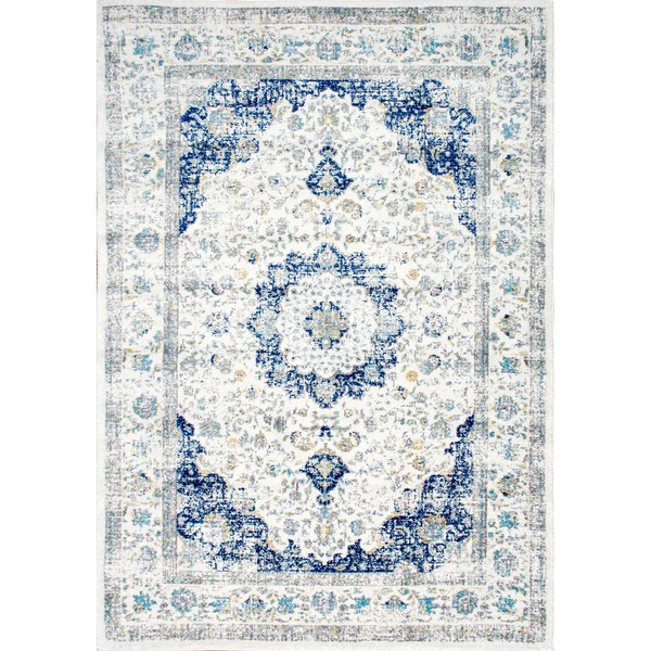 nuLOOM Verona Vintage Persian Red 7 ft. x 9 ft. Area Rug