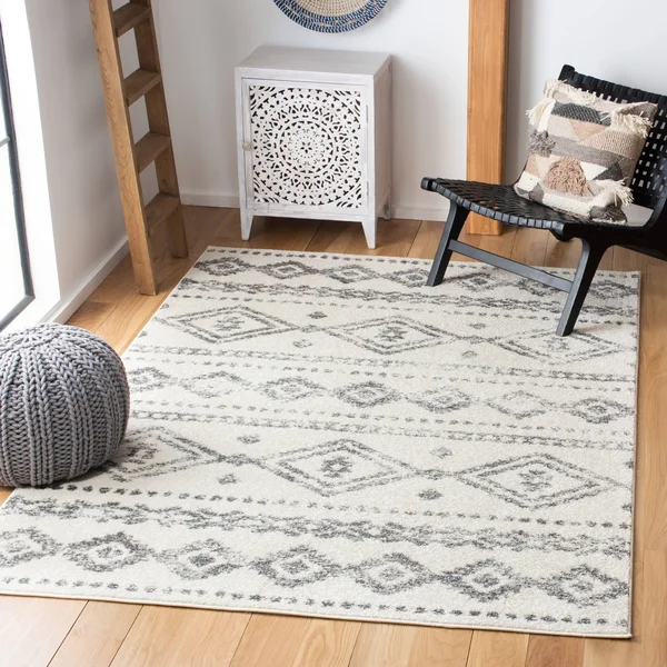 Safavieh Clearance Tulum TUL655A Ivory Rug - 6&7x22x8&7x22 - Rectangular