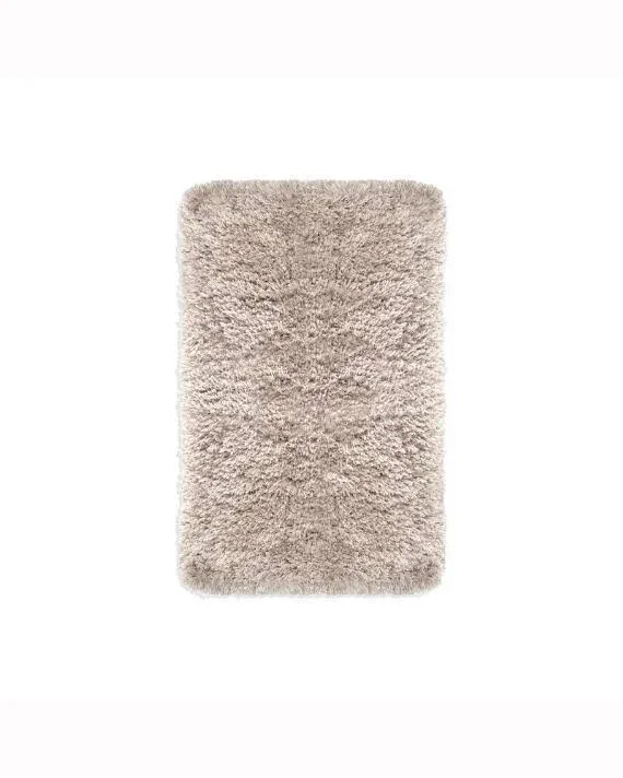 Popular Bath Soft Plush Shaggy Bath Rug Blush 20x32 Pink