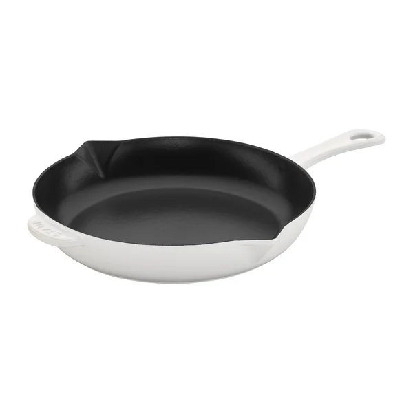 Staub Cast Iron Fry Pan, 10-in, Basil