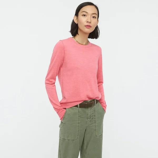 J.Crew Womens Margot Crewneck Sweater (Size X-Small)