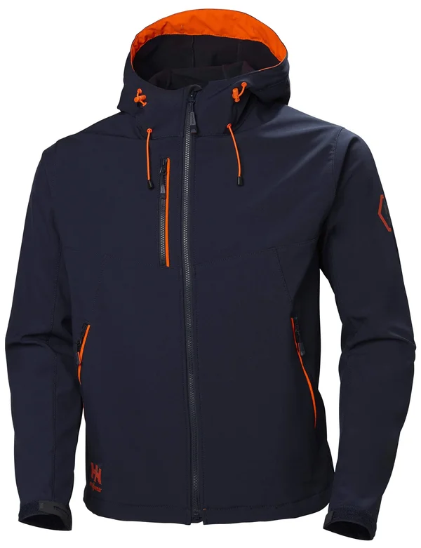 Helly Hansen Chelsea Evolution Hooded Softshell Jacket X-Small - Navy