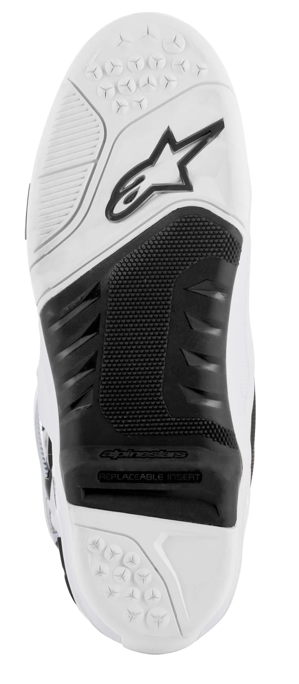 Alpinestars Tech 10 Cool Grey Orange Fluo Boots, Size: 9