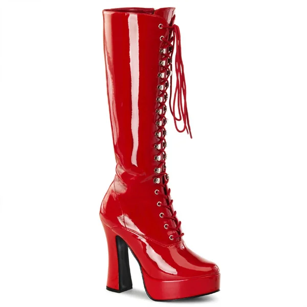 Pleaser - Electra-2020 10, Black Patent