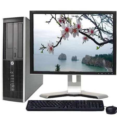 HP Elite/Pro Windows 10 Desktop Computer Bundle Intel Core i5 3.1GHz Processor 4GB Ram 1TB HD WiFi with A 19 inch LCD Monitor Ke