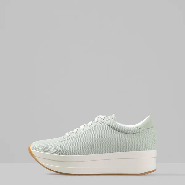 Vagabond Casey - Women's Dusty Mint Textile Sneakers