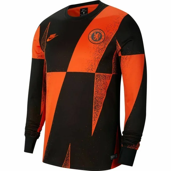 Nike 2019-20 Chelsea Crew Top - black-orange