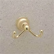 Rohl CIS7DSTN Double Robe Hook - Satin Nickel