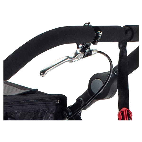 Bob Revolution Pro Jogging Stroller - Up to 75 Pounds - UPF 50+ Canopy - Easy Fold - Adjustable Handlebar with Hand BRAKE, Canyo