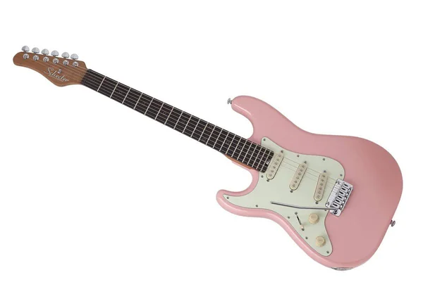 Schecter 336 Nick Johnston Traditional LH Guitar, Atomic Coral