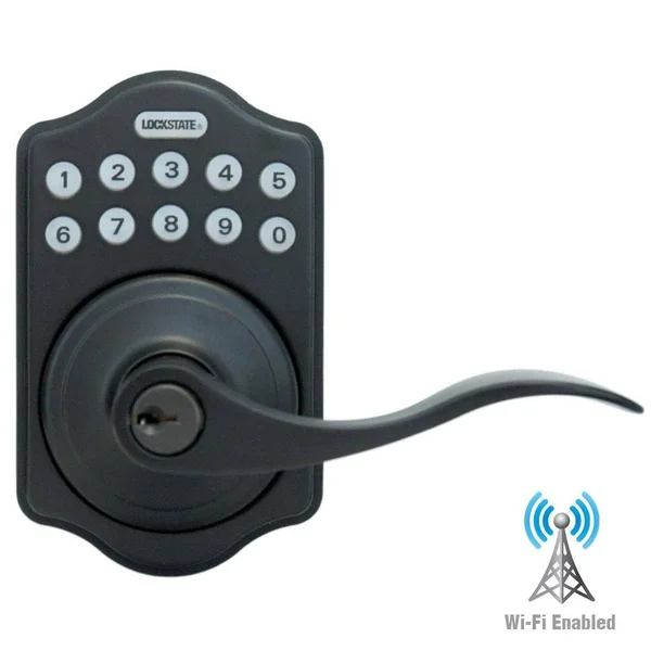 Lockstate Keyless Entry Electronic Deadbolt with Remote