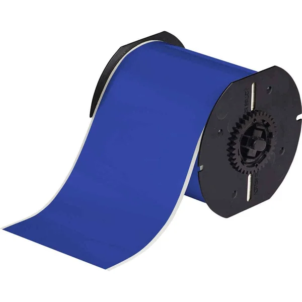 Brady B-595 Film tape, 4x22 x 100& Roll, Blue