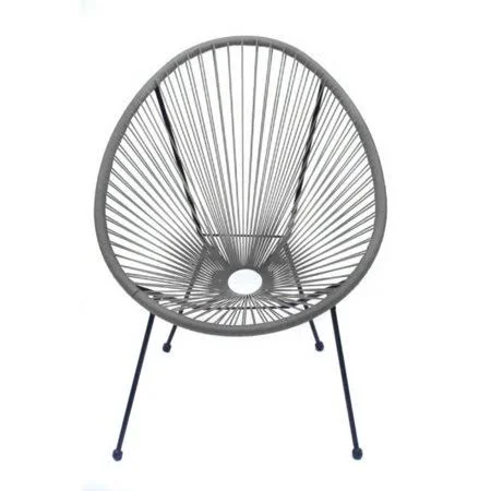 Acapulco Woven Lounge Chair for Indoor and Outdoor Patio Use
