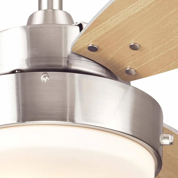 Westinghouse 7247300 Alloy Two-Light Reversible Three-Blade Indoor Ceiling Fan