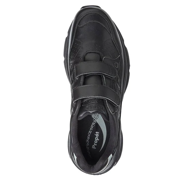 Propet Men's Stability Walker Strap Shoe, Size: 8, Black