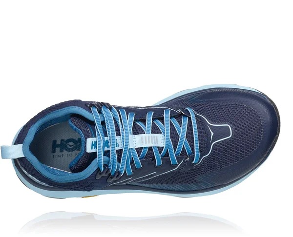 Hoka One One Women's TOA GTX - 7 - Black Iris, Aquamarine
