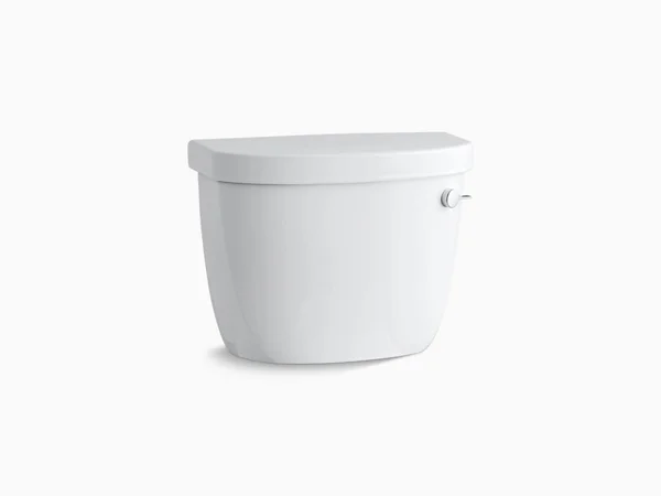 KOHLER K-4166-RA-0 Cimarron 1.28 GPF Tank with Right Hand Trip Lever - White