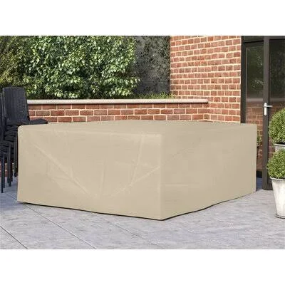 Freeport Park Water Resistant Patio Sectional Cover Size: 27.56x22 H x 106.3x22 W x 106.3x22 D, Color: Beige