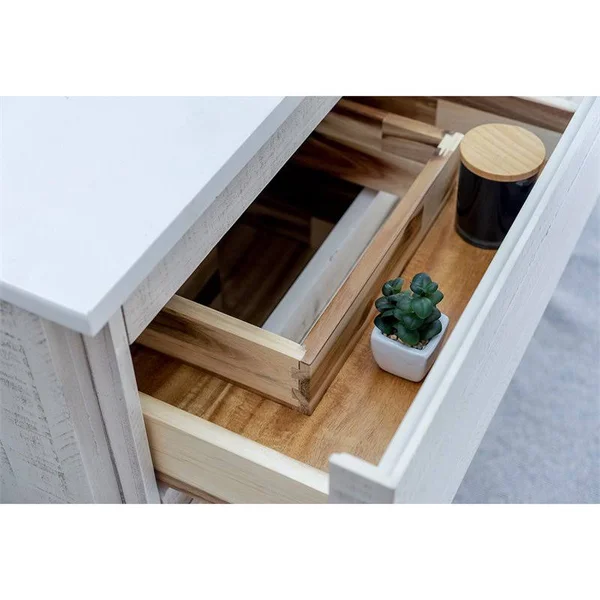 Fresca Stella 29x22 Wall Hung Single Bathroom Cabinet in Rustic White