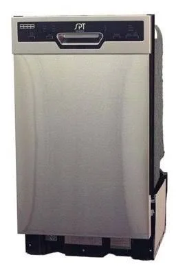 Sunpentown Sd-9254ss 18 in. Energy Star Built-in Dishwasher with Heated Drying - Stainless Steel, 32.4 x 17.6 x 22.6 in