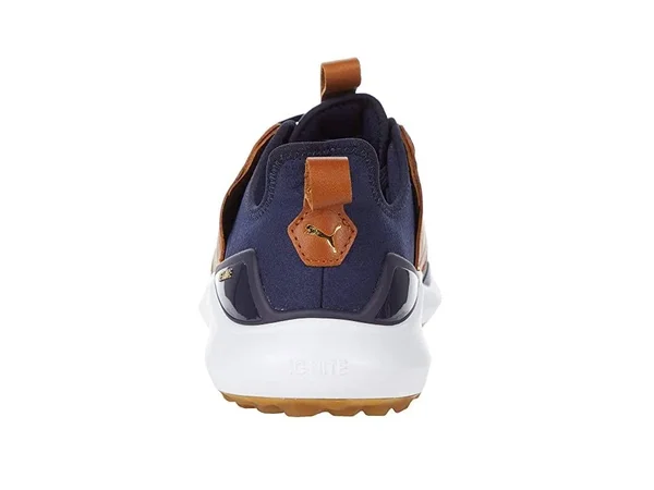 Puma Ignite NXT Crafted Golf Shoes - Peacoat, Leather Brown - 11