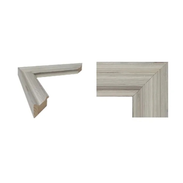 Stellar Design Studio 'Transitional Blooms 1' Framed Art - White