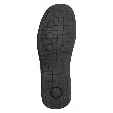 Size 7-1/2 Work Boots - Women's, Black, Steel Toe, E, Mellow Walk