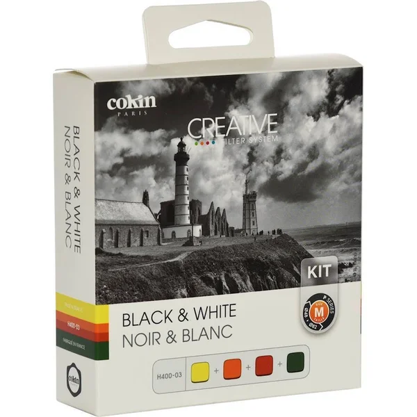 Cokin P Series Black and White Filter Kit H400-03 - 84 x 84 x 1.6mm