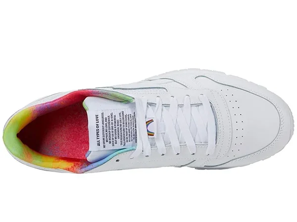 Reebok Classic Leather Pride Men's Shoes White-Multicolor FX4774 - 7.5