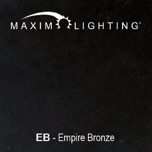 Maxim 35001EB - Wharf, 1-Light Outdoor Wall Lantern, Empire Bronze