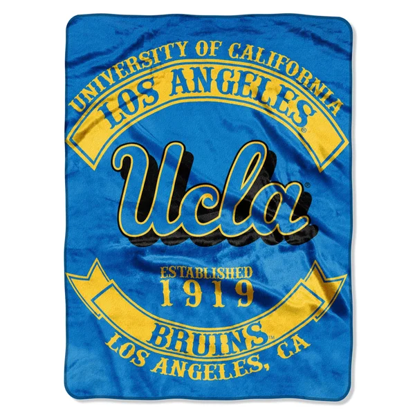 UCLA Bruins Rebel Raschel Throw Blanket